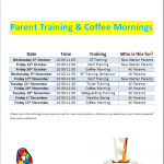 Parent Training and Coffee Mornings Updated