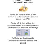 Parents Coffee Morning -7th March